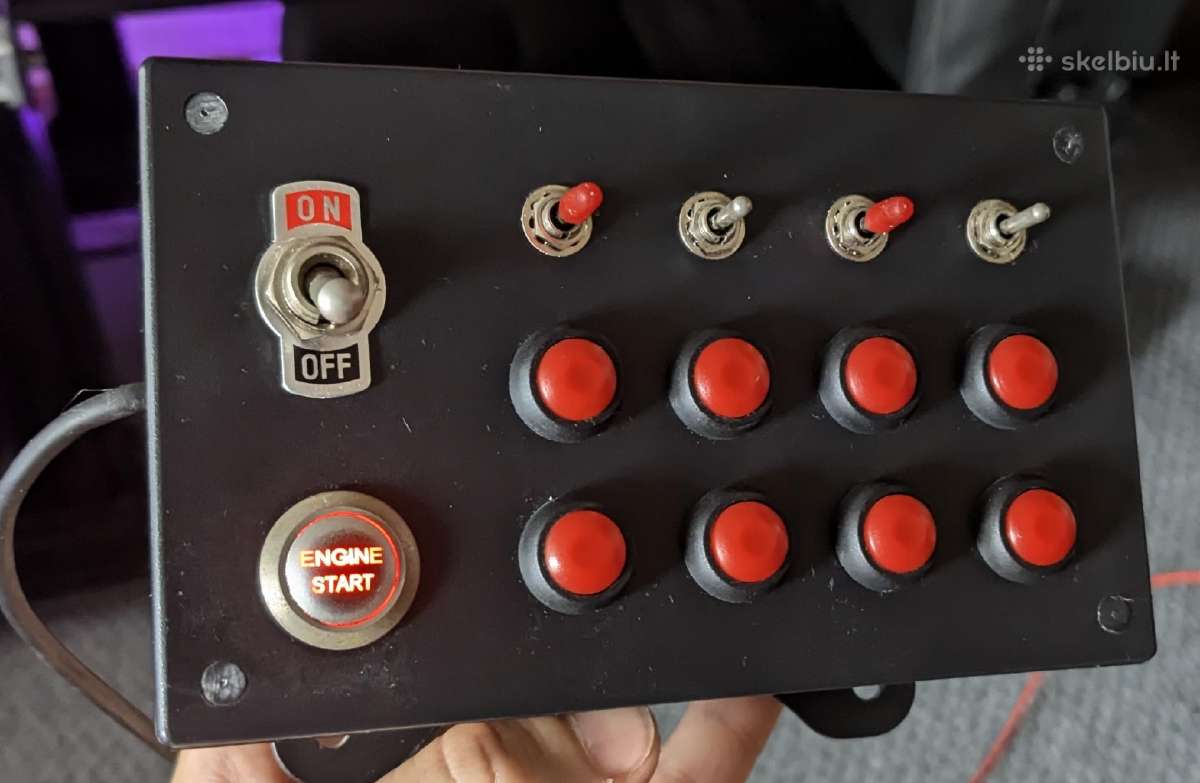 Usb button box / Mygtukų dėžutė