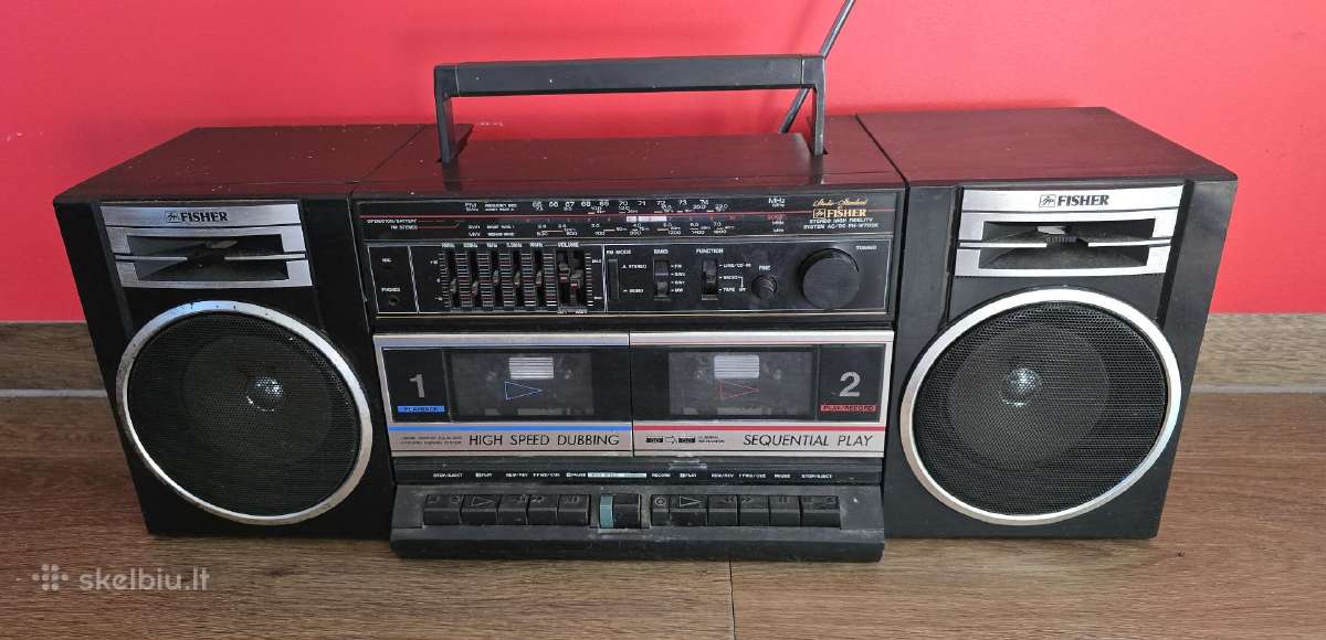 Magnetofonas Boombox Fisher Ph-w702k