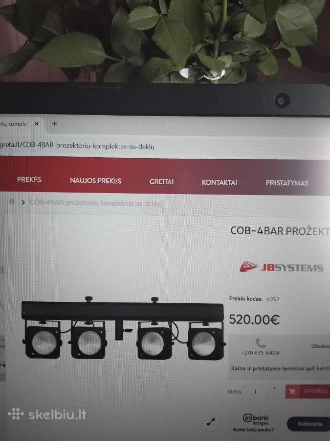 4bar su 4 energiją taupančiais Cob LED - nuotraukos Nr. 7