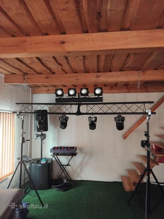 Apšvietimo stovas "Ferma" su pakeliamais stovais. - nuotraukos Nr. 2