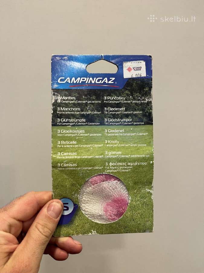 Dujinė lempa Campingaz su papildomu balionėliu - nuotraukos Nr. 3