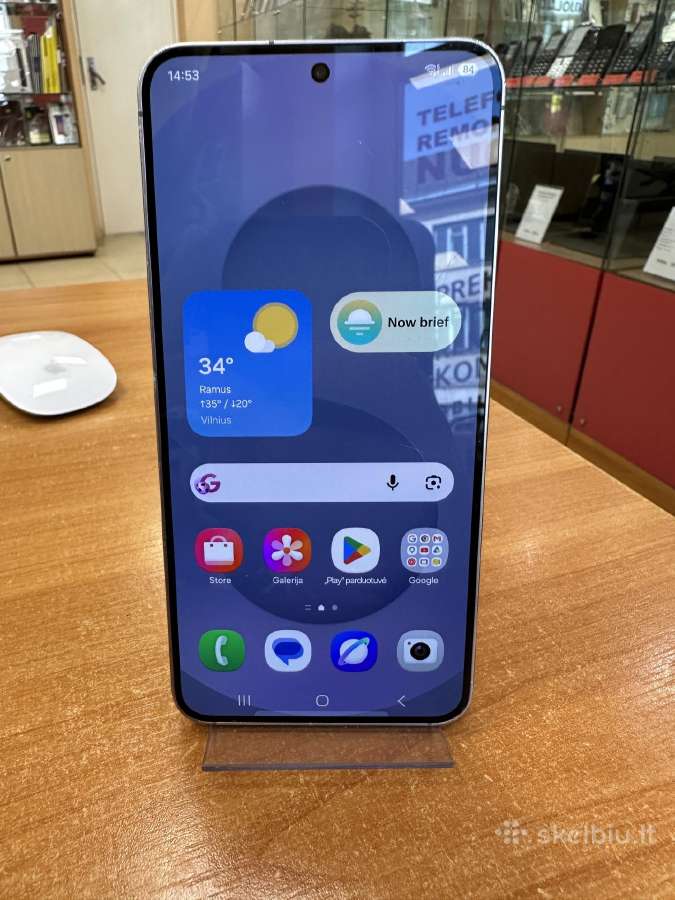 Samsung Galaxy S25 256gb (Naudotas)
