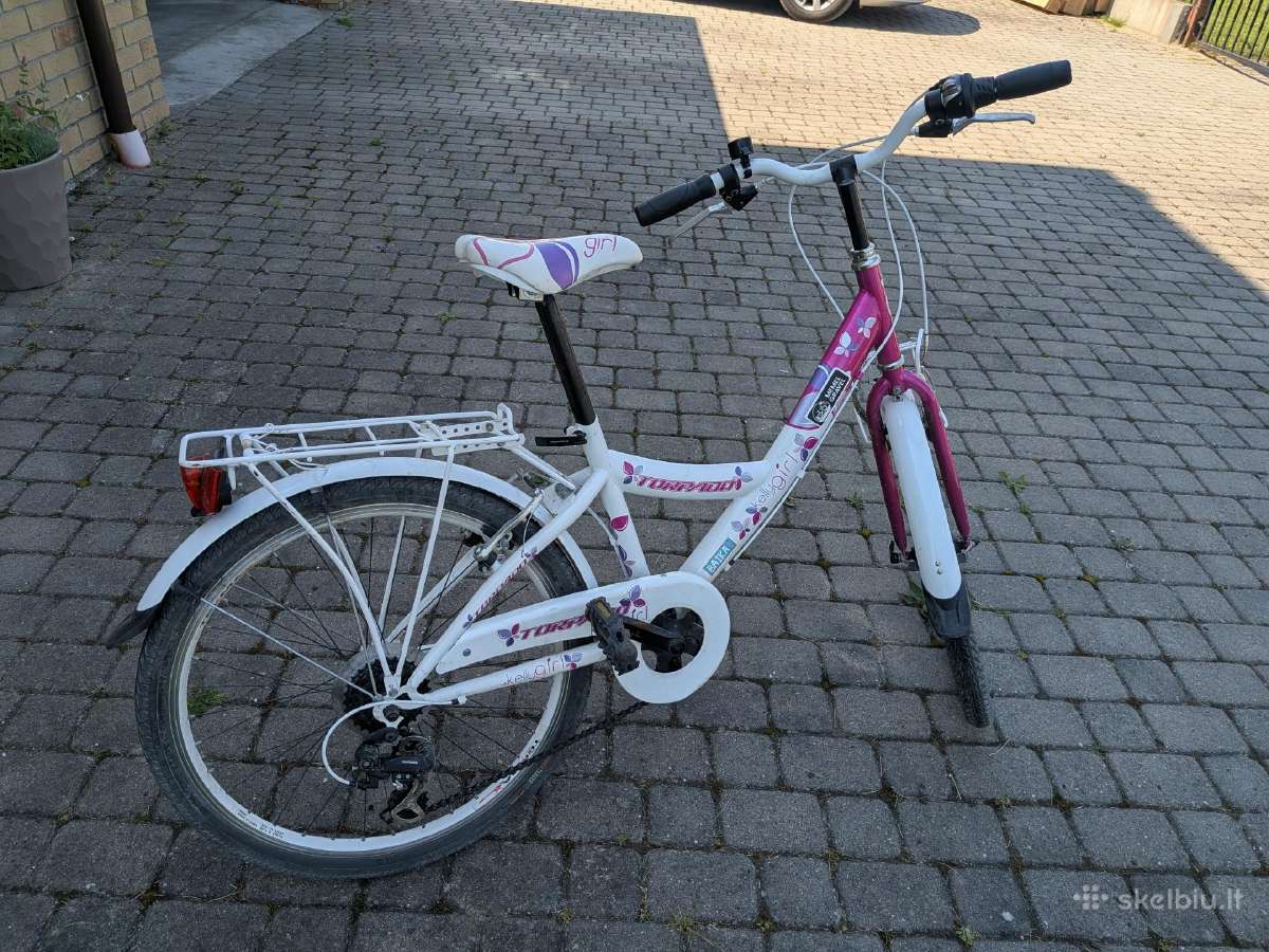 Mergaitiškas dviratis Torpado Kelly girl.