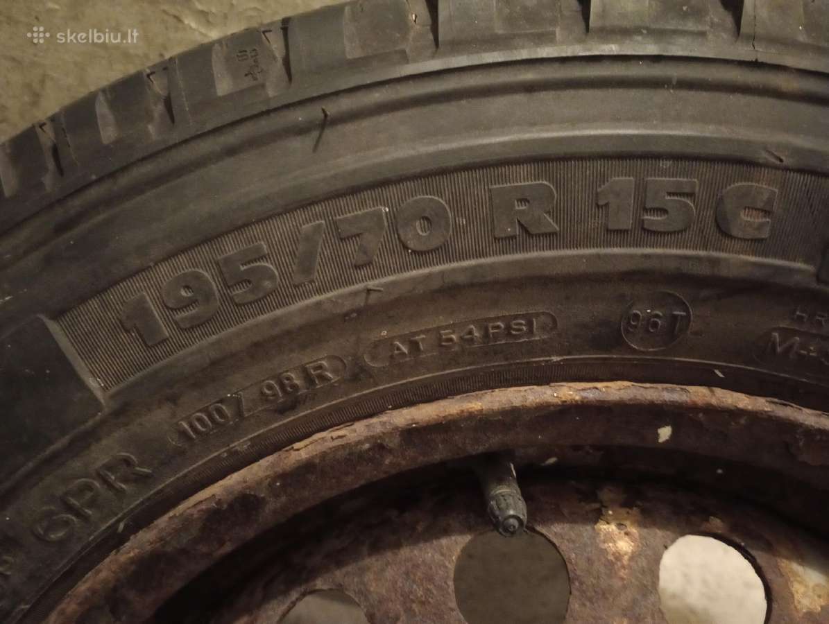 Michelin R15c 195/70 M+s - nuotraukos Nr. 2
