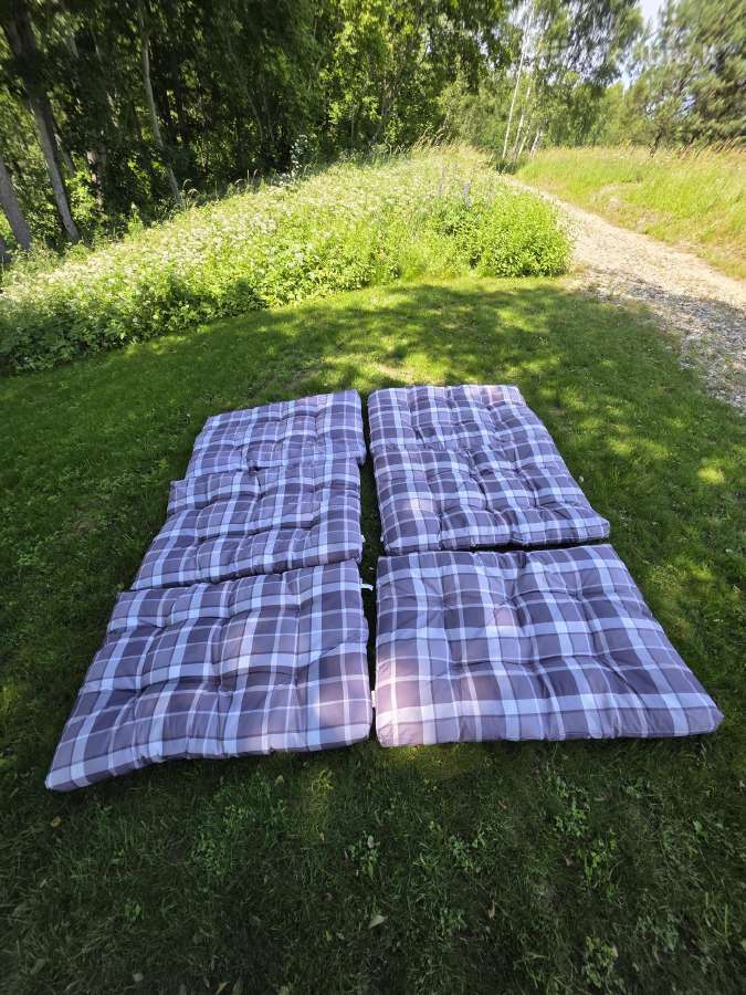 Vidaxl Pagalvėlės sofai iš palečių, 14vnt., pilkos - nuotraukos Nr. 3