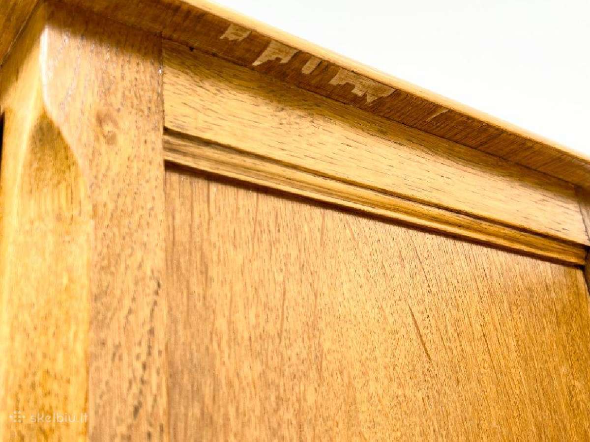 Ąžuolinės spintelės prie lovos 2 vnt. Komplektas - nuotraukos Nr. 13