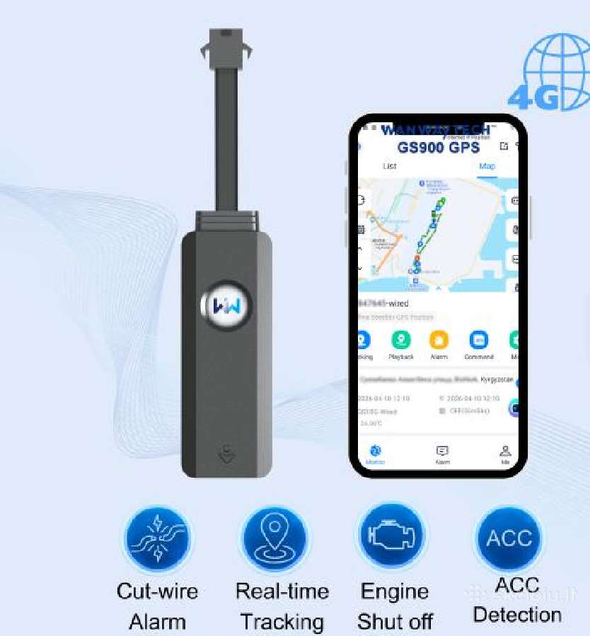 GPS seklys,stebejimas realiu laiku,signalizacija - nuotraukos Nr. 3