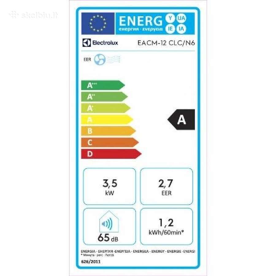 Electrolux Eacm-12 Cln/n6 – naujas, originalioje g - nuotraukos Nr. 3
