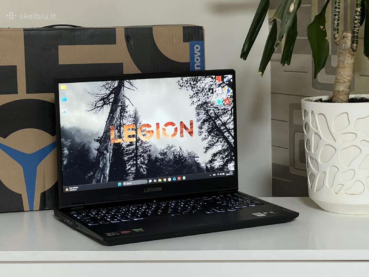 Parduodamas Legion 5 su Rtx 3060, Ryzen, 120hz.