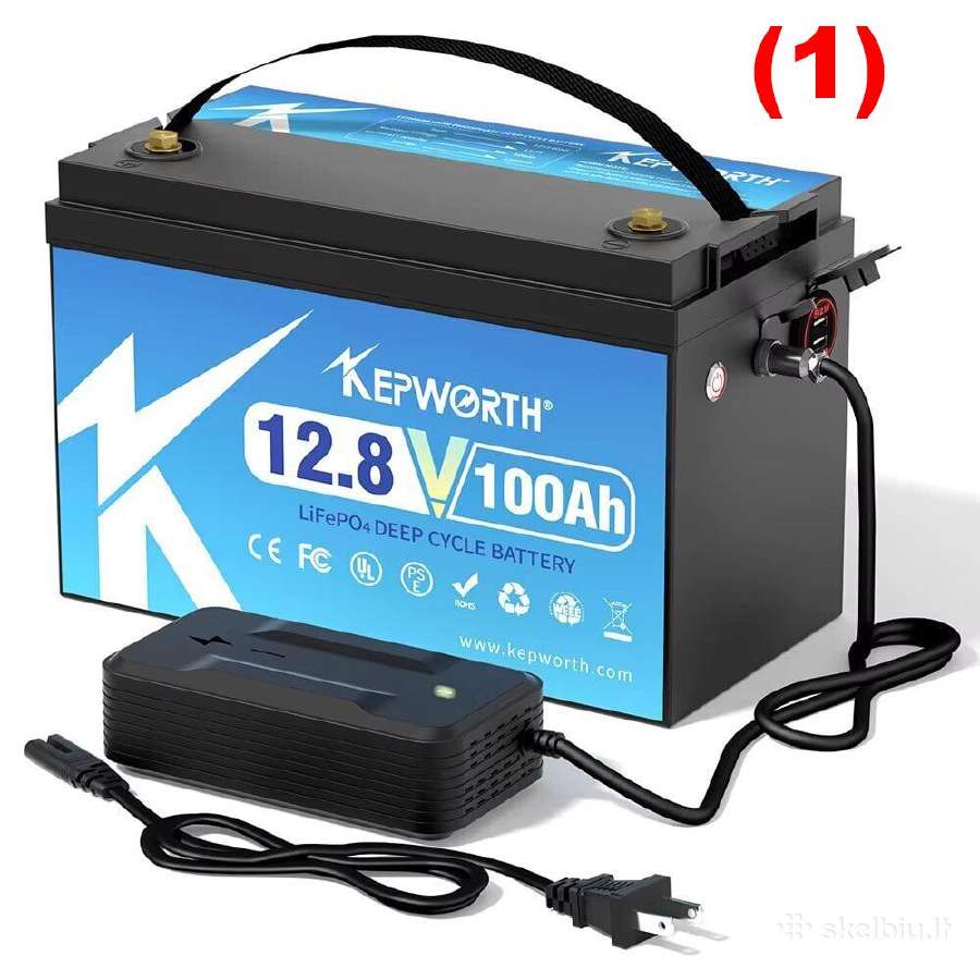 Tik 10kg Akumuliatorius Lithium Lifepo4 12v 100ah
