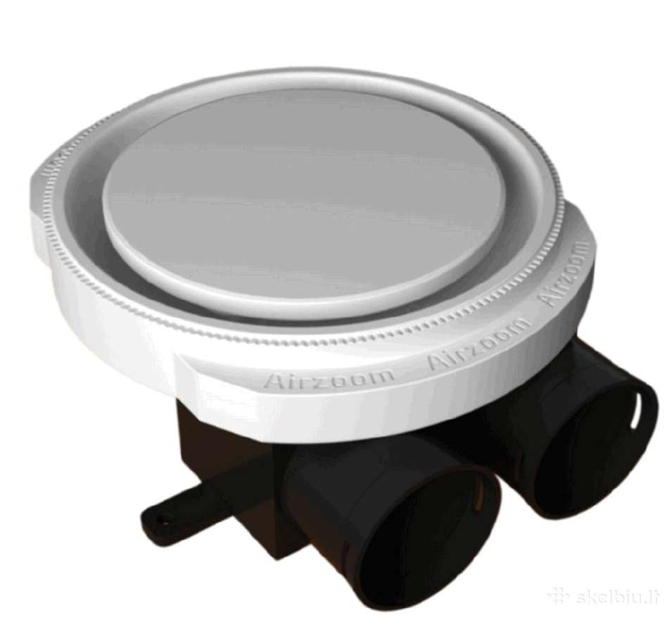 12.8cm lubų aukštį taupantis difuzoriai