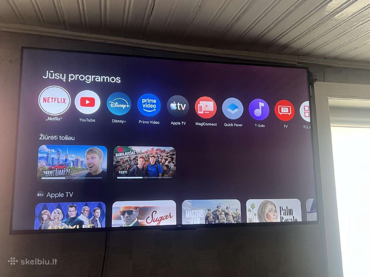 Tcl 55p635 smart TV