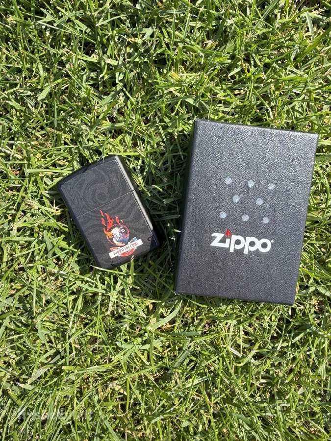 Zippo Matte black “farm on fire naujas - nuotraukos Nr. 2