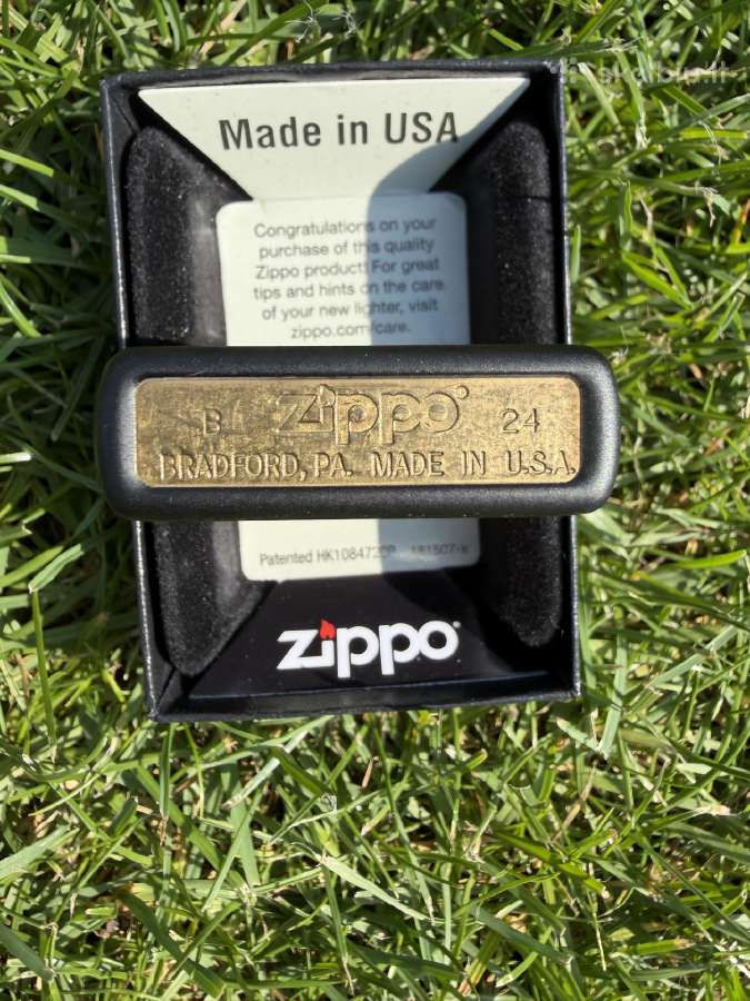 Zippo Matte black “farm on fire naujas - nuotraukos Nr. 3