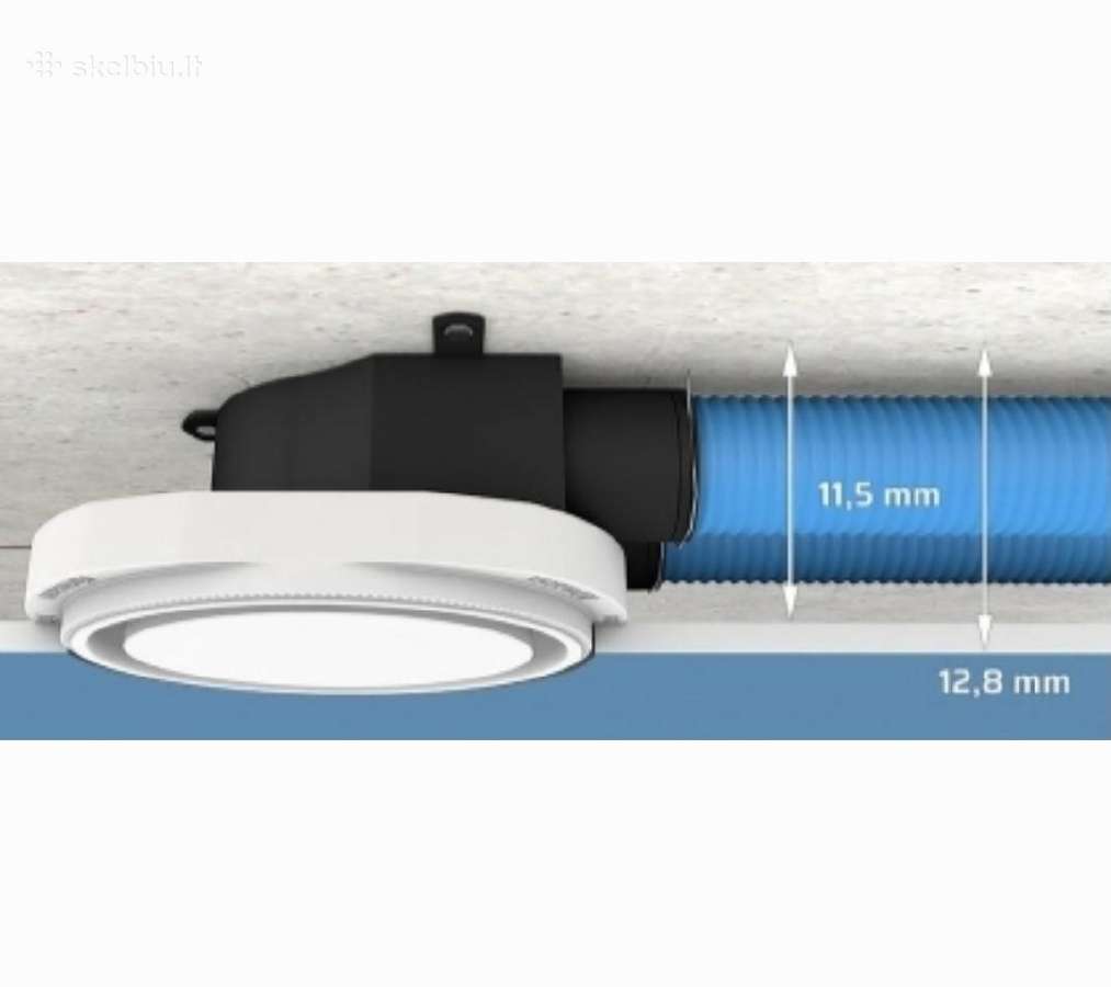 12.8cm lubų aukštį taupantis difuzoriai - nuotraukos Nr. 2