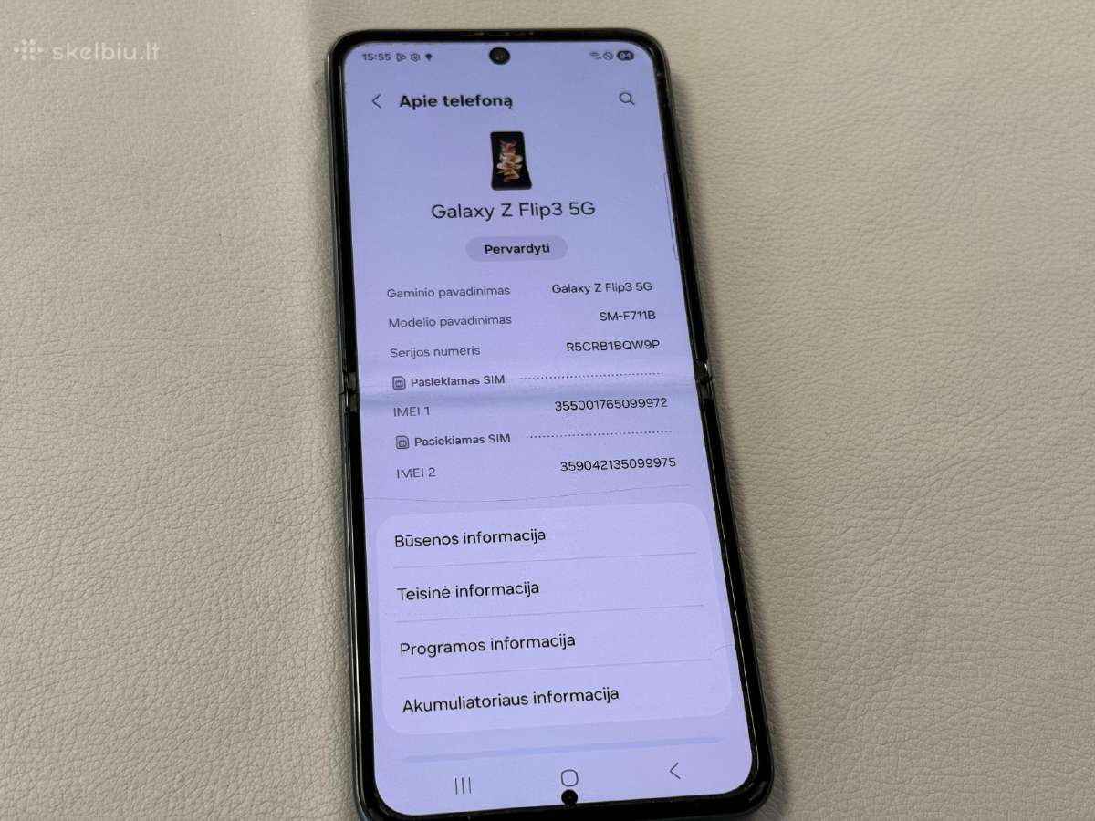 Samsung Flip 3 - nuotraukos Nr. 4