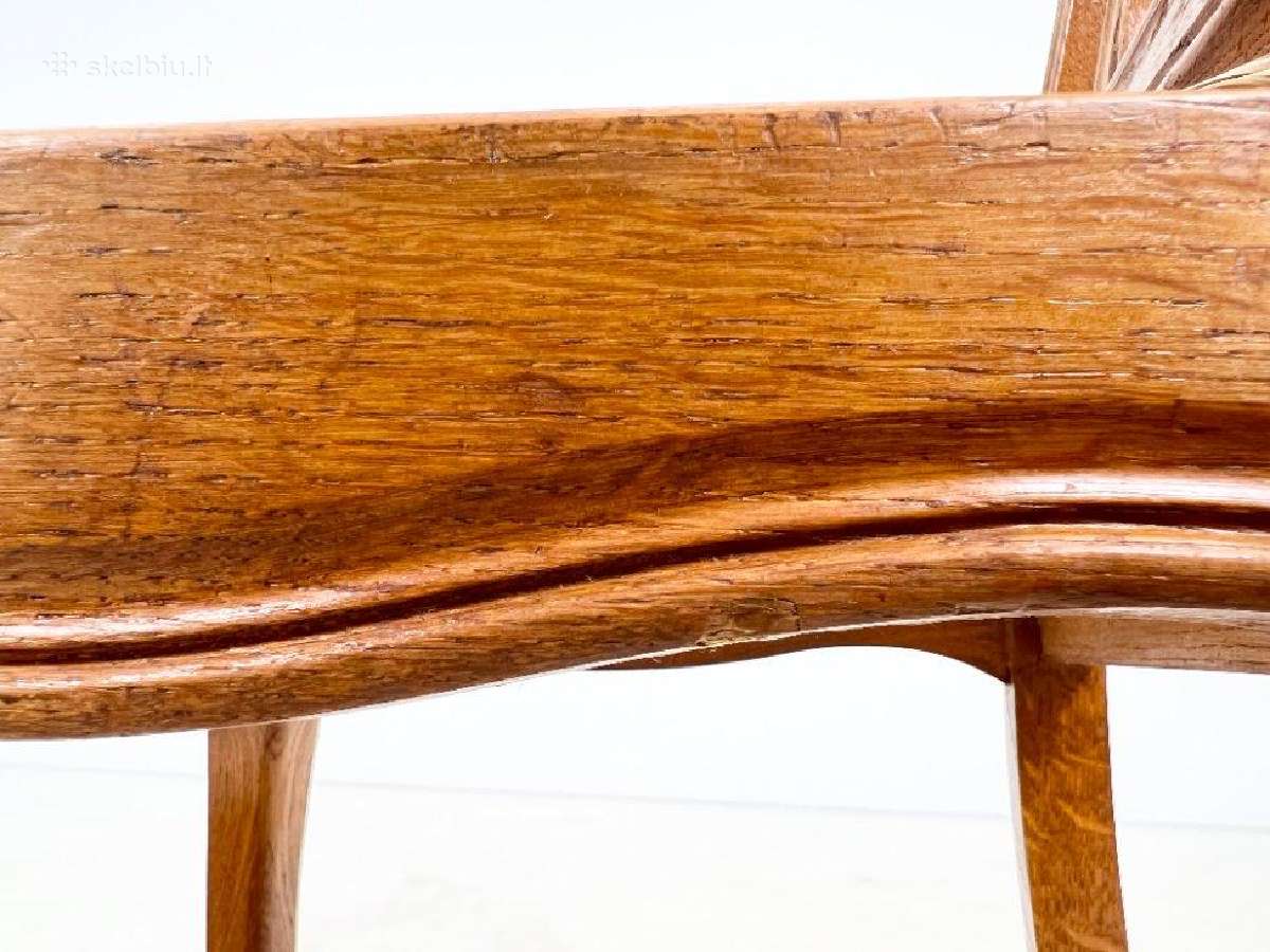 Ąžuolinės kėdės 2 vnt. Komplektas - nuotraukos Nr. 13