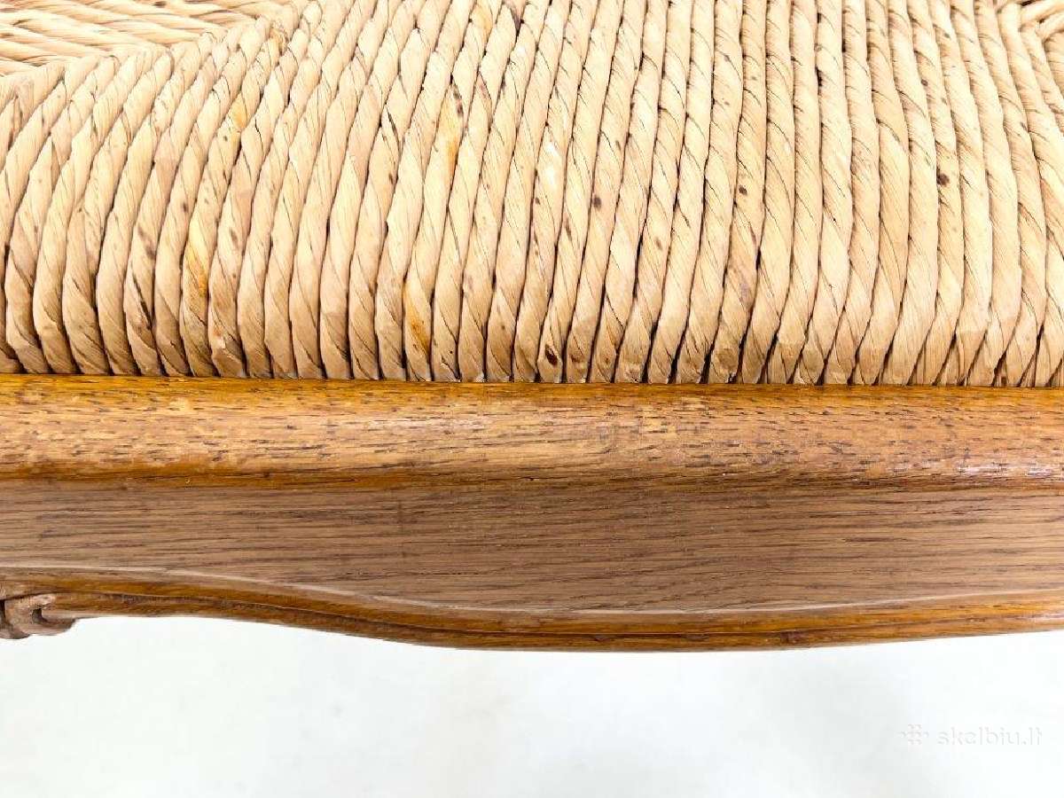 Ąžuolinės kėdės 2 vnt. Komplektas - nuotraukos Nr. 15