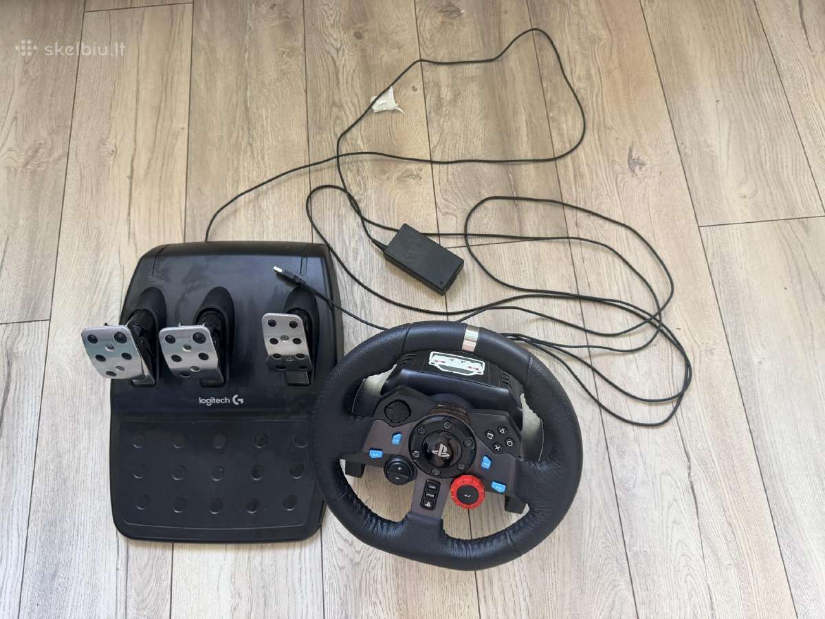 Parduodamas naudotas Logitech g29 vairas