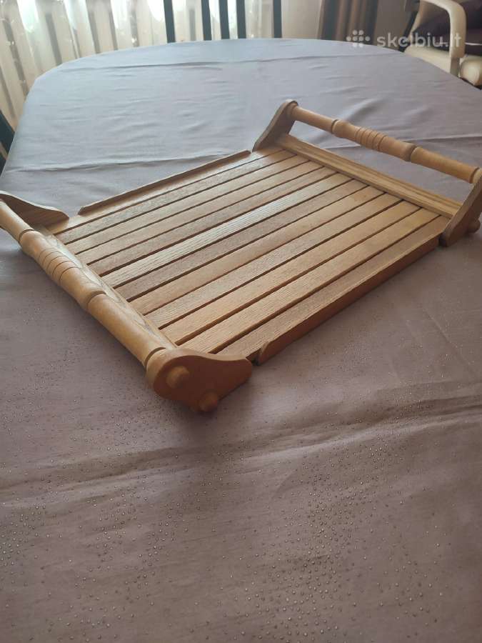 Uosinis padėklas maistui, indams nešti - nuotraukos Nr. 2