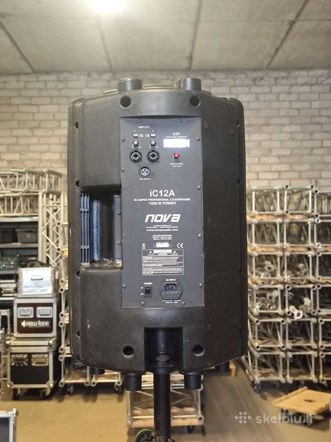 Naudota aktyvi kolonėlė su Dsp Nova ic 12a (350w) - nuotraukos Nr. 2
