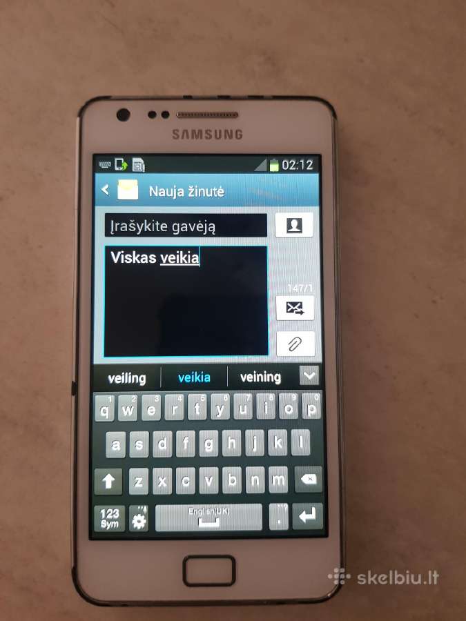 Samsung s2 - nuotraukos Nr. 3