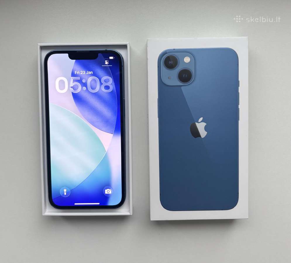 iPhone 13 128gb Blue - nuotraukos Nr. 3