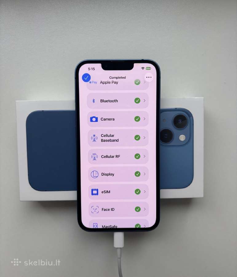 iPhone 13 128gb Blue - nuotraukos Nr. 4