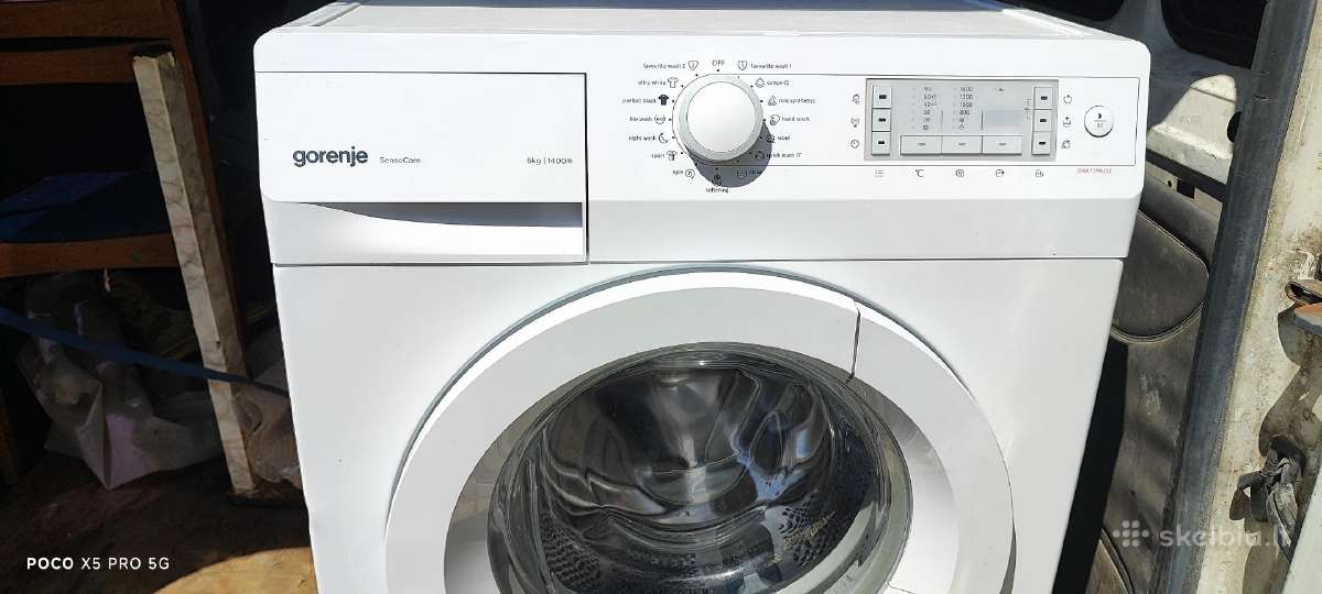 Gorenje 6kg 1400aps/min Mazo Gylio 45cm