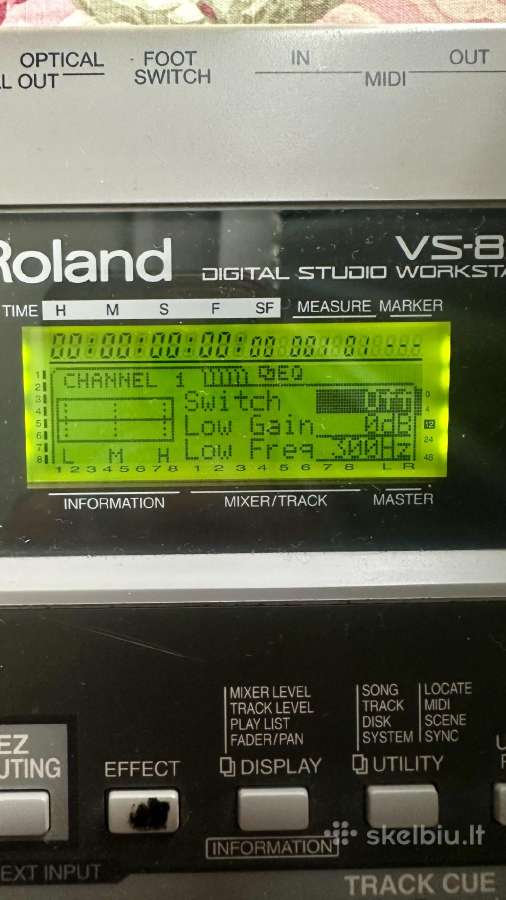 Roland Vs-840 skaitmeninė studijinė darbo stotis - nuotraukos Nr. 4