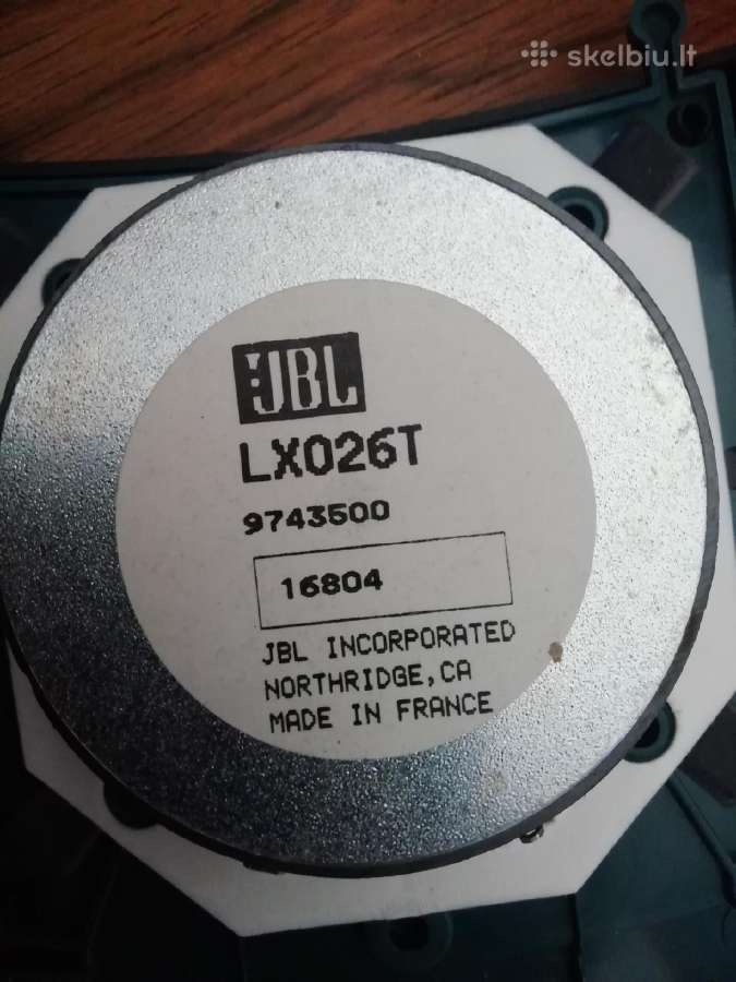 Idealios bukles koloneles Jbl Lx2 - nuotraukos Nr. 4