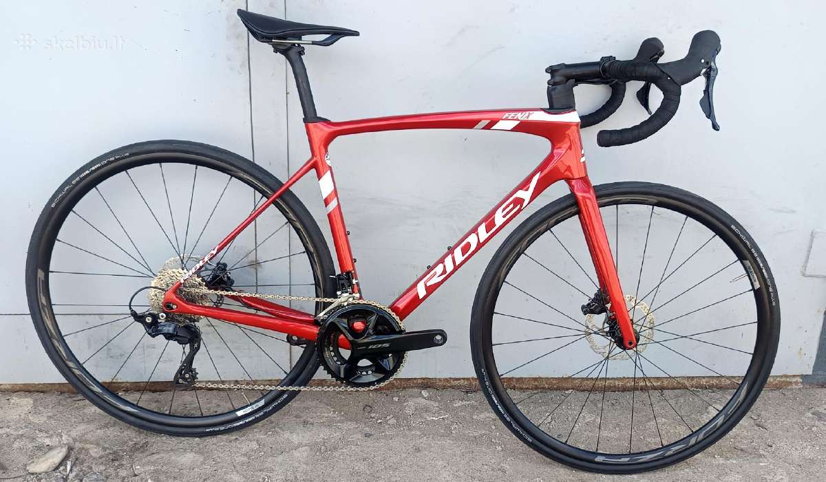 Ridley Fenix disc carbon S (52cm) dydžio.