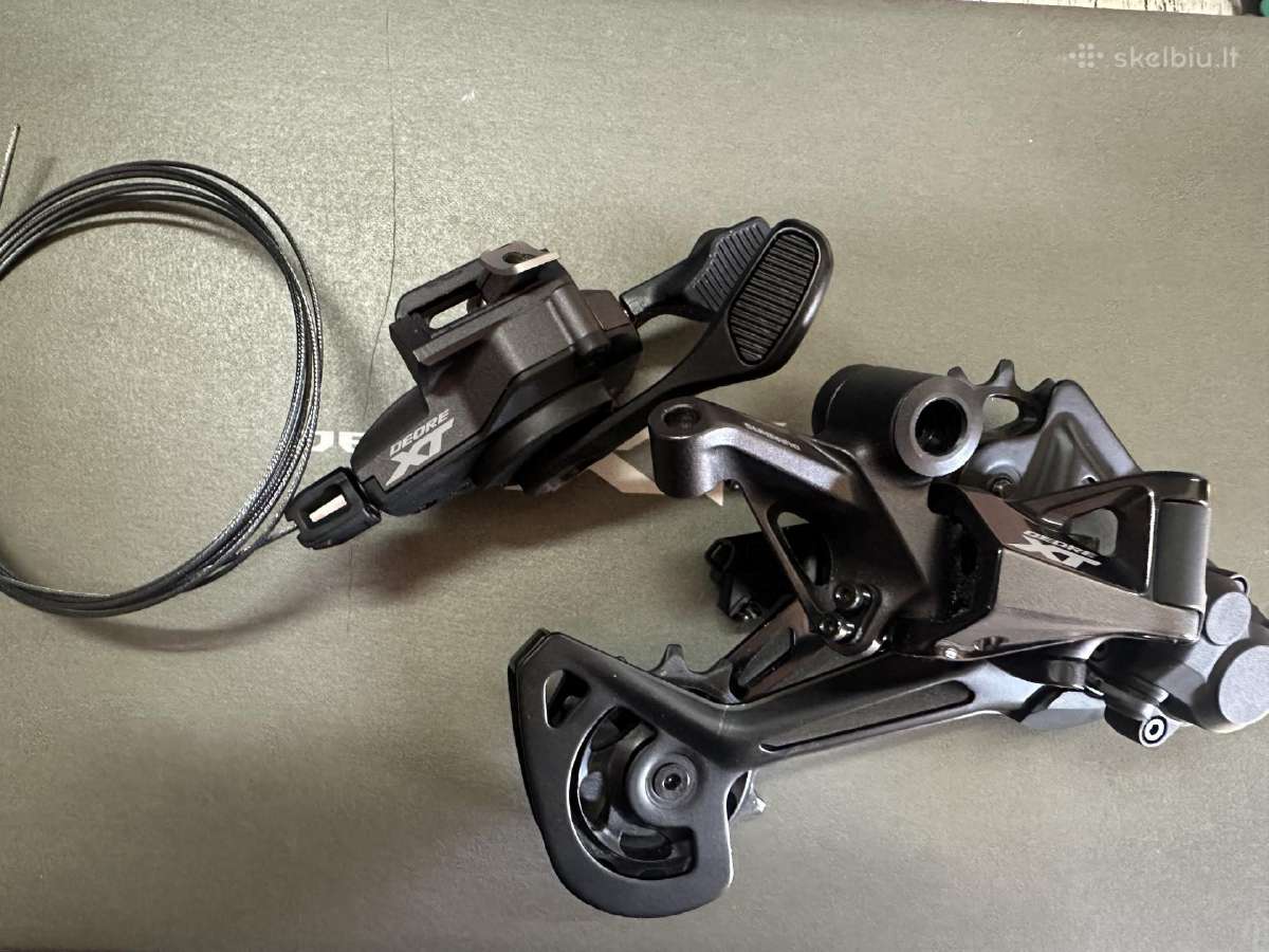 Shimano XT 12 s. galinis perjungėjas su sifteriu