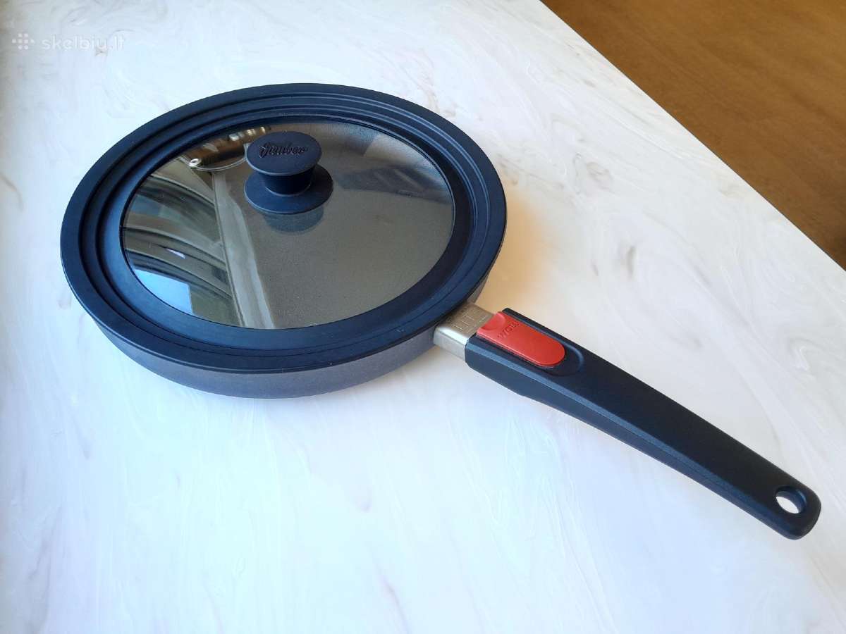 Woll keptuvė (28 cm) su dangčiu