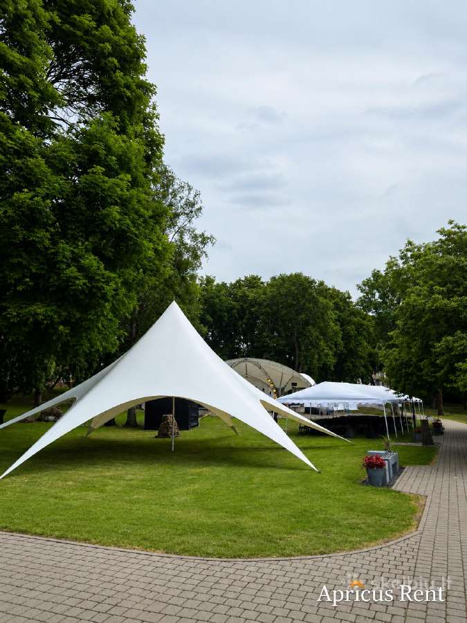 Palapinių, paviljonų ir lauko baldų nuoma - nuotraukos Nr. 3