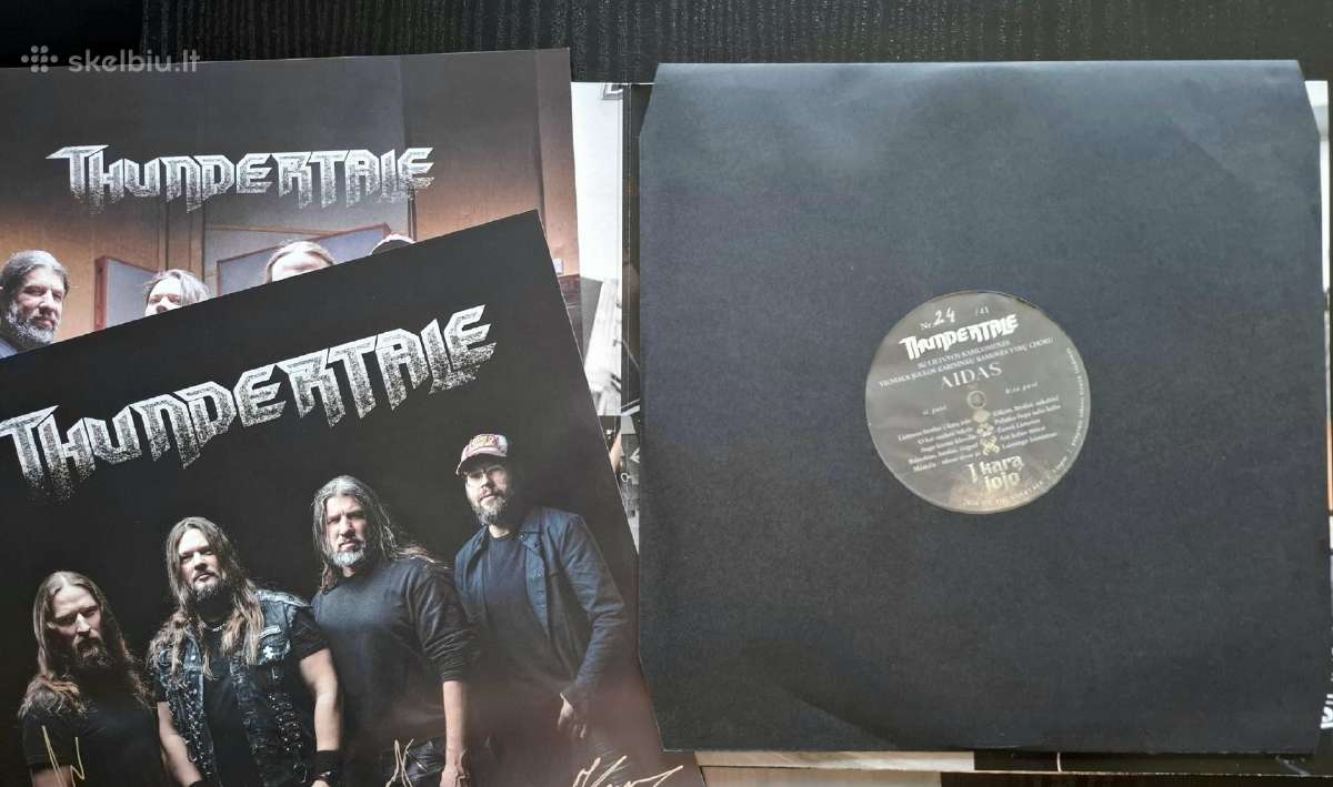 Kolekcinis Thundertale vinilas "Į karą jojo" 2026 - nuotraukos Nr. 2