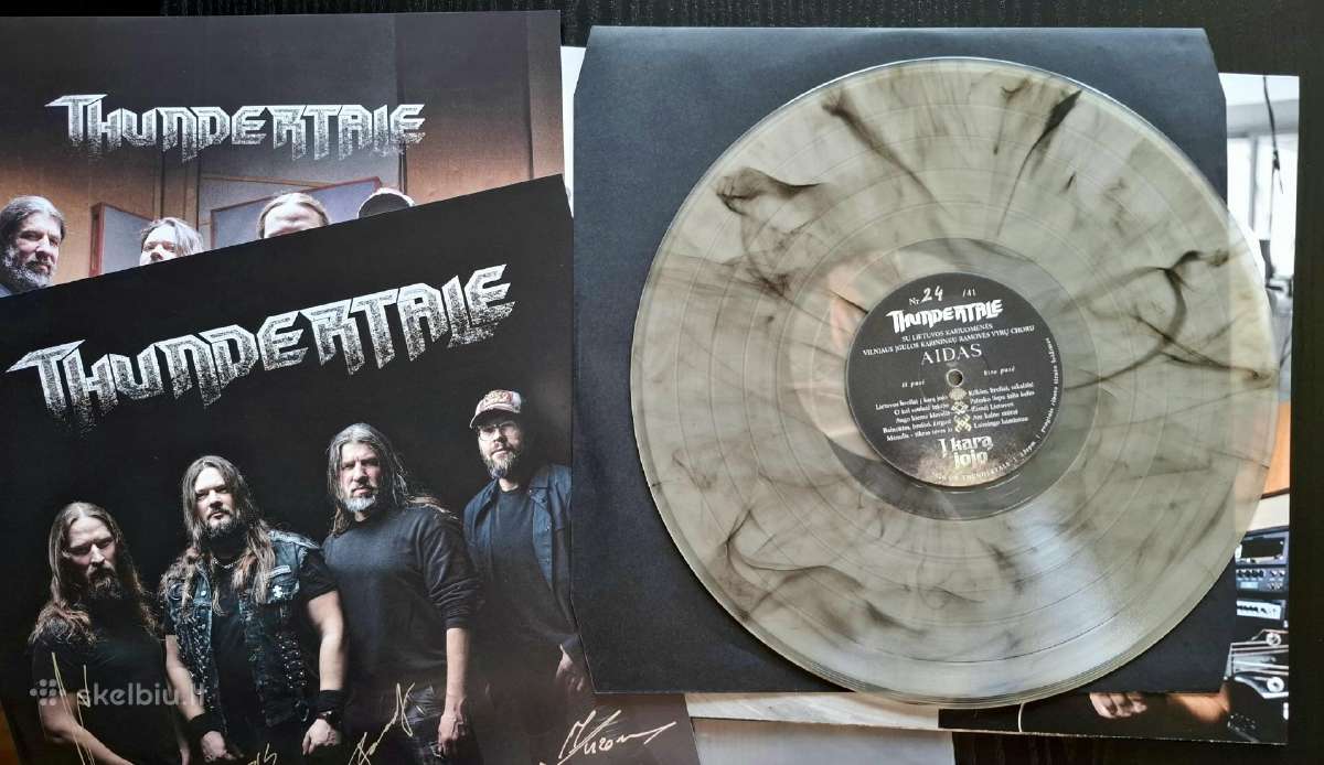 Kolekcinis Thundertale vinilas "Į karą jojo" 2026 - nuotraukos Nr. 4