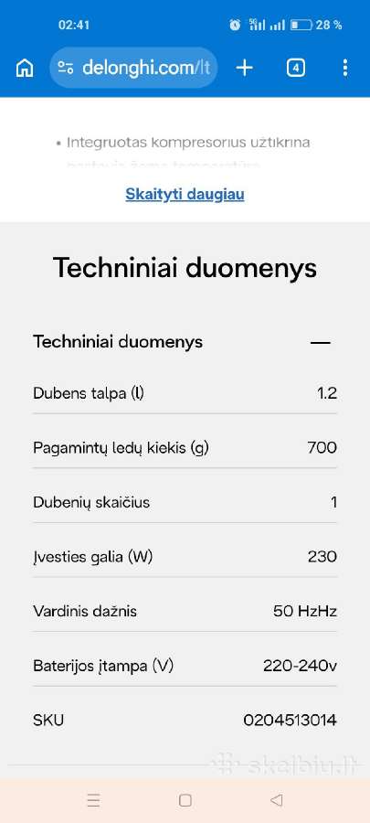 Ledų gaminimo aparatas - nuotraukos Nr. 4