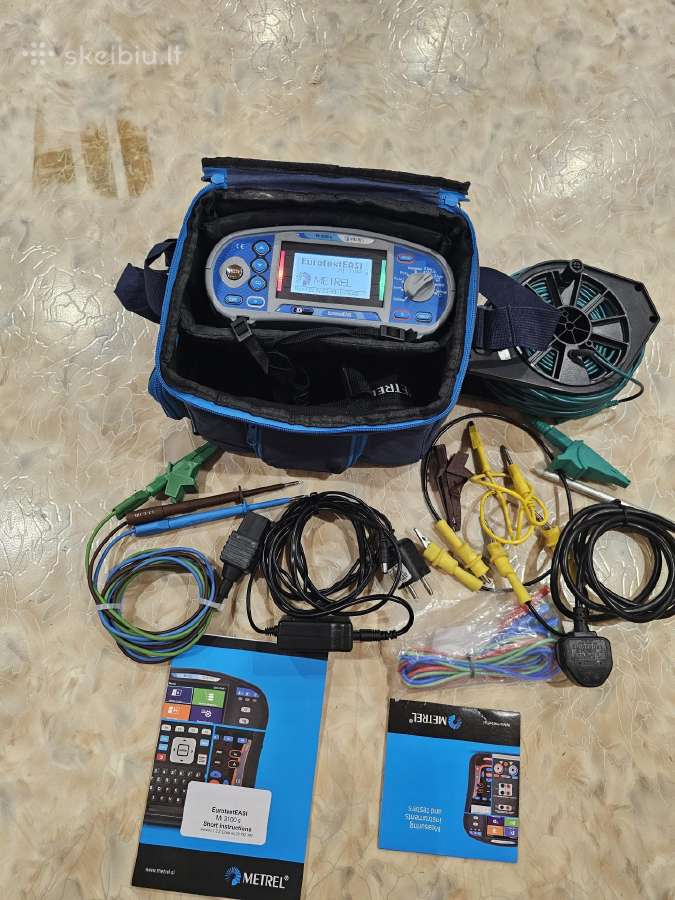 Daugiafunkcinis instaliacij tester Metrel Mi-3100s