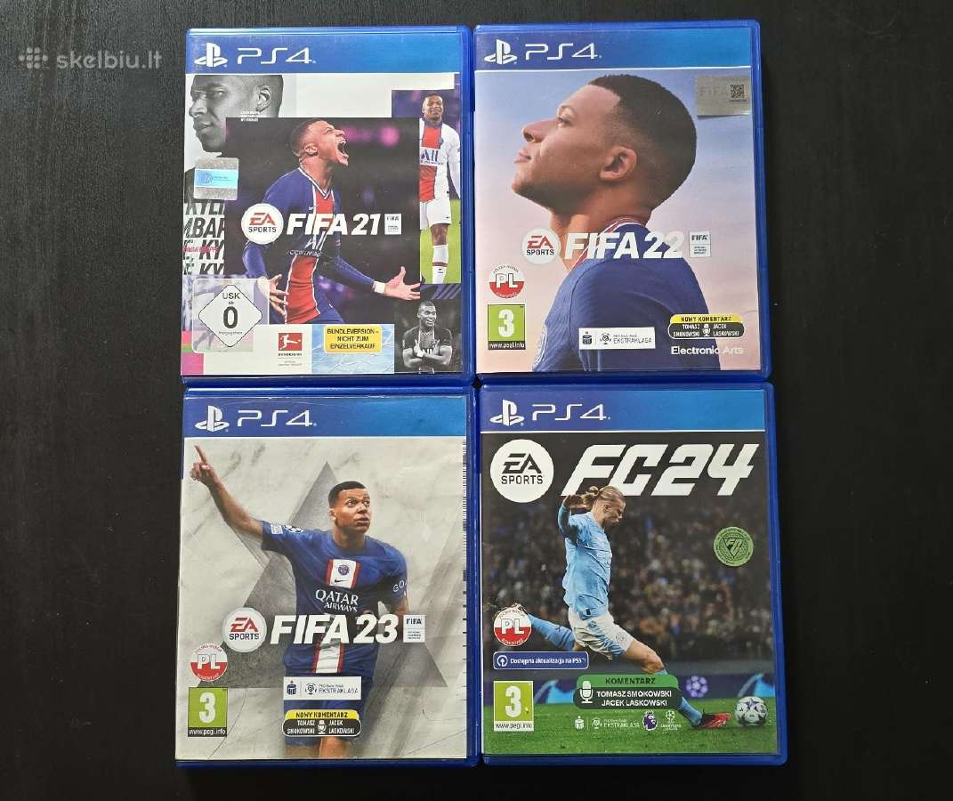 Fifa futbolo žaidimai playstation 4