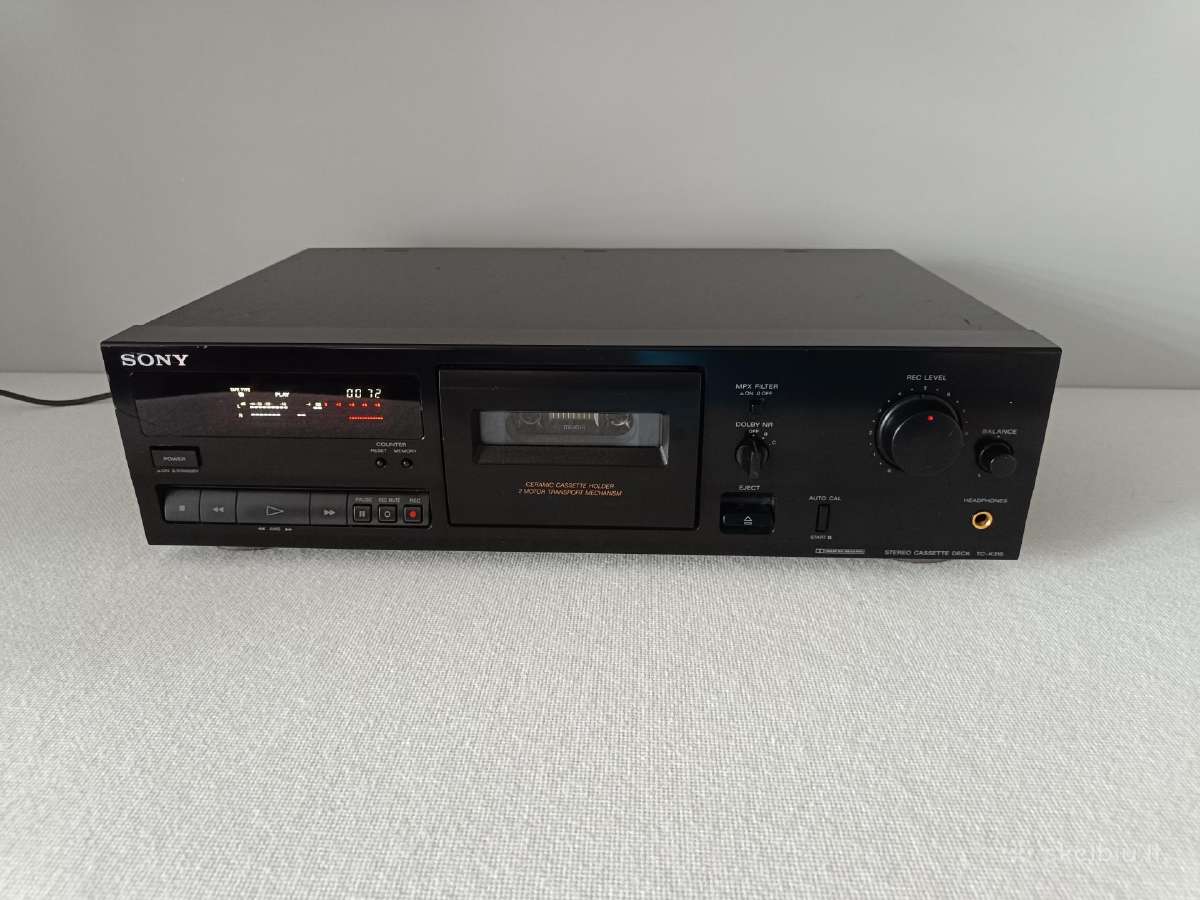 Sony Tc-k315 kasečių deka. Gerai