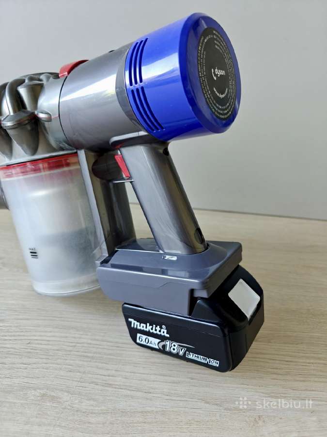 Makita Dyson V7 V8 baterijos adapteris perėjimas