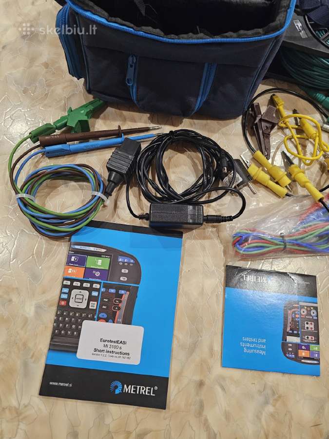 Daugiafunkcinis instaliacij tester Metrel Mi-3100s - nuotraukos Nr. 4