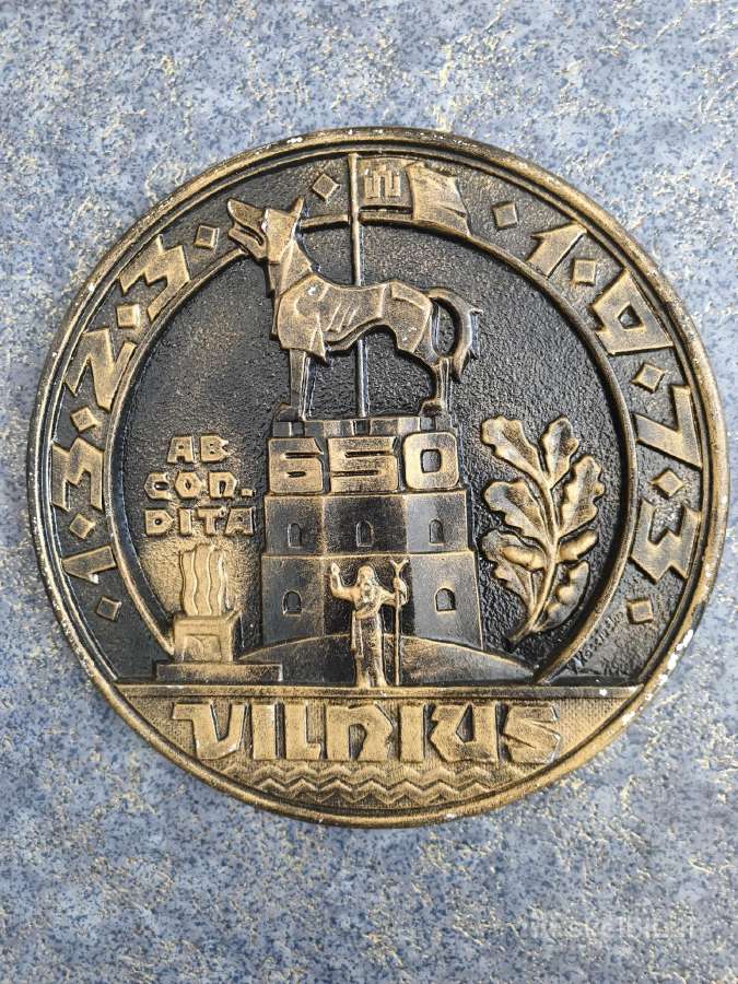 Vilnius - 650 bareljefas