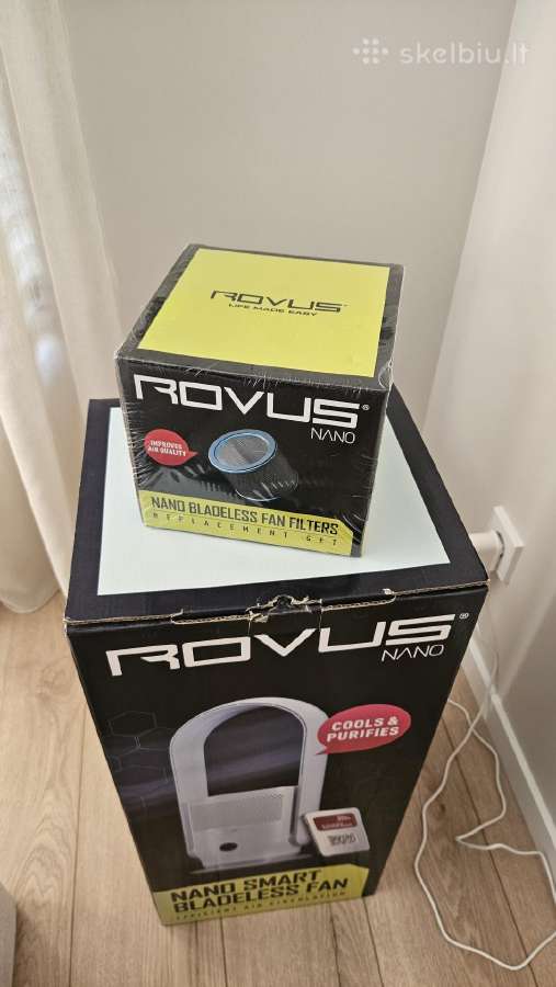 Ventiliatorius Rovus Nano Smart Bladeless Fan - nuotraukos Nr. 4