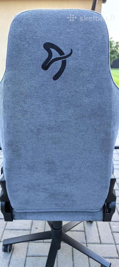 Arozzi Vernazza žaidimų kėdė Soft Fabric Pelenų - nuotraukos Nr. 4