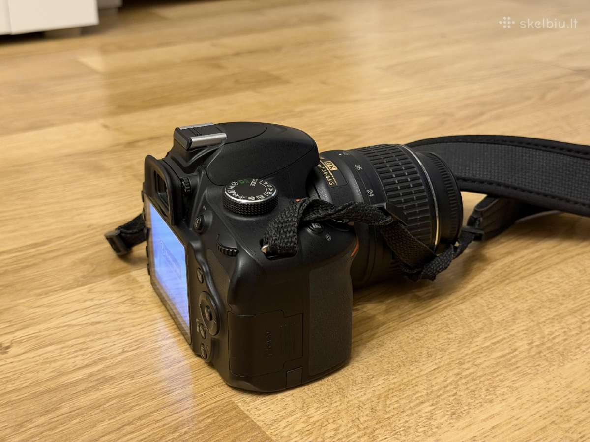 Nikon D3200 / 18-55mm Af-s / Dslr / 6.3k kadrų - nuotraukos Nr. 4