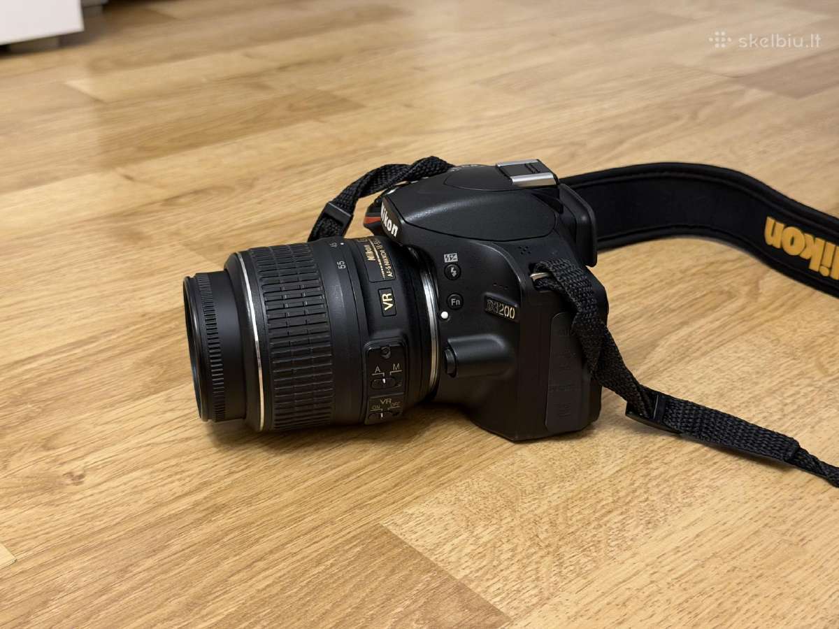 Nikon D3200 / 18-55mm Af-s / Dslr / 6.3k kadrų - nuotraukos Nr. 7