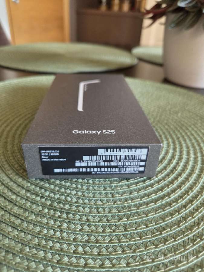 Naujas Samsung Galaxy S25 128 GB (Navy) - nuotraukos Nr. 2