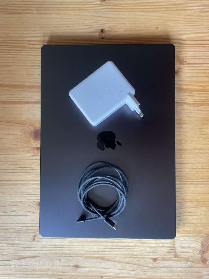 MacBook pro 16m3 36gb500ssd garantija iki 2029 - nuotraukos Nr. 2